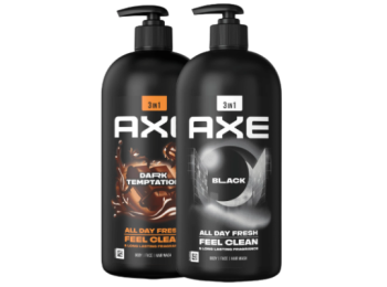 AXE MIX DOOS 9ST 900ML 2SOORTEN
