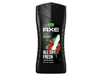 AXE SHAMPOO & DOUCHEGEL 3IN1 250 ML AFRICA