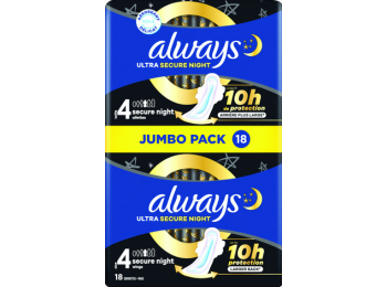 ALWAYS ULTRA MAANDVERBAND 18PCS MAAT 4