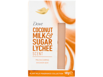DOVE SOAP BAR 141GR COCONUT MILK & SUGAR LYCHEE