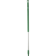 VIKAN ERGONOMISCHE STEEL ALU GROEN  DIAM. 42 X 1300 MM