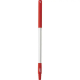 VIKAN ERGONOMISCHE STEEL ROOD D. 33 X 645 MM  GEANODISEERD ALUMINIUM