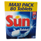 SUN VAATWASTABLETTEN MAXI PACK 80 PCS REGULAR