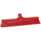 VIKAN VEEGBORSTEL ZACHT&HARD ROOD 400x46x130MM 