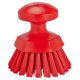 VIKAN WERKBORSTEL ROND HARD ROOD O125x95 MM