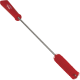 VIKAN FLESSENBORSTEL ROOD 500X115MM           20MM DIAMETER - MEDIUM POLYESTER