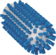 VIKAN PIJPENBORSTEL STEELVERBINDING BLAUW     DIAM. 50 X 140 MM - MEDIUM POLYESTER