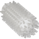 VIKAN PIJPENBORSTEL STEELVERBINDING WIT       DIAM. 50 X 140 MM - MEDIUM POLYESTER