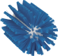VIKAN PIJPENBORSTEL STEELVERBINDING BLAUW     DIAM. 90 X 160 MM  - MEDIUM POLYESTER