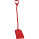 VIKAN SCHOP POLYPROP LANGE STEEL ROOD 130 CM  330X270X75 MM