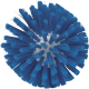 VIKAN WORMHUISBORSTEL BLAUW  MEDIUM 120MM     D 135 MM - ZACHTE POLYESTER