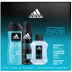 ADIDAS GIFTSET ICE DIVE DOUCHE GEL 250ML + EAU DE TOILETTE 100ML + DEO SPRAY 150ML