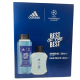 ADIDAS GIFTSET BEST OF THE BEST DOUCHE 250ML + EAU DE TOILETTE 100ML