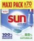 SUN VAATWASTABLETTEN TOUT EN 1 REGULAR MAXI PACK 70 TABS
