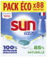 SUN VAATWASTABLETTEN TOUT EN 1 CITRON 88 TABS PACK ECO