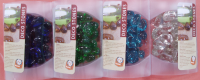 BASIC X DECORATIE GLASBLOKJES 200G      KLEUREN V/D WINTER