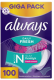ALWAYS INLEGKRUISJES DAILY FRESH SLIM FLEXISTYLE FRESH SCENT 100PCS