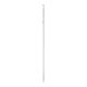 VIKAN ERGONOMISCHE STEEL WIT GLASVEZEL        DIAM. 42 X 1300 MM