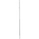 VIKAN ERGONOMISCHE STEEL WIT ROESTVRIJ STAAL  DIAM. 42 X 1500 MM