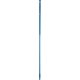 VIKAN ERGONOMISCHE STEEL BLAUW GLASVEZEL      DIAM. 42 X 1700 MM