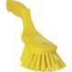 VIKAN HANDBORSTEL ERGO HARD GEEL              70X65X325 MM - NIET-GESPLITTE VEZELS