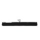 VLOERWISSER SYNTHETISCH 45 CM ZWART     MET WATERRAND