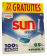 SUN VAATWASTABLETTEN TOUT EN 1 REGULAR 68 TABS