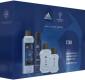 ADIDAS GIFTSET UEFA STAR EDT 50ML + EDT 100ML + DOUCHE 250ML + DEO 150ML