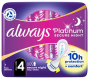 ALWAYS MAANDVERBAND PLATINUM SECURE NIGHT TAILLE 4   7 PCS