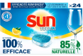 SUN VAATWASTABLETTEN TOUT EN 1 24ST CITRON