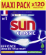 SUN VAATWASTABLETTEN CLASSIC CITRON MAXI PACK 120 TABS