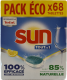 SUN VAATWASTABLETTEN TOUT EN  1 CITRON 68 TABS ECOPACK