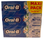 ORAL-B COMPLETE TANDPASTA 3X75ML BESCHERM & REINIG FRISSE MUNT