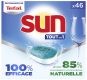 SUN VAISSELLE TABS TOUT EN 1 NATUREL 46PCS