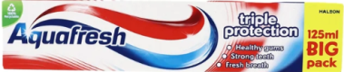 AQUAFRESH TANDPASTA TRIPLE PROTECTION 125ML
